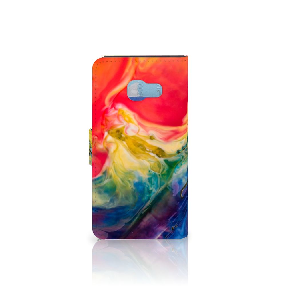 Hoesje Samsung Galaxy A3 2017 Watercolor Dark
