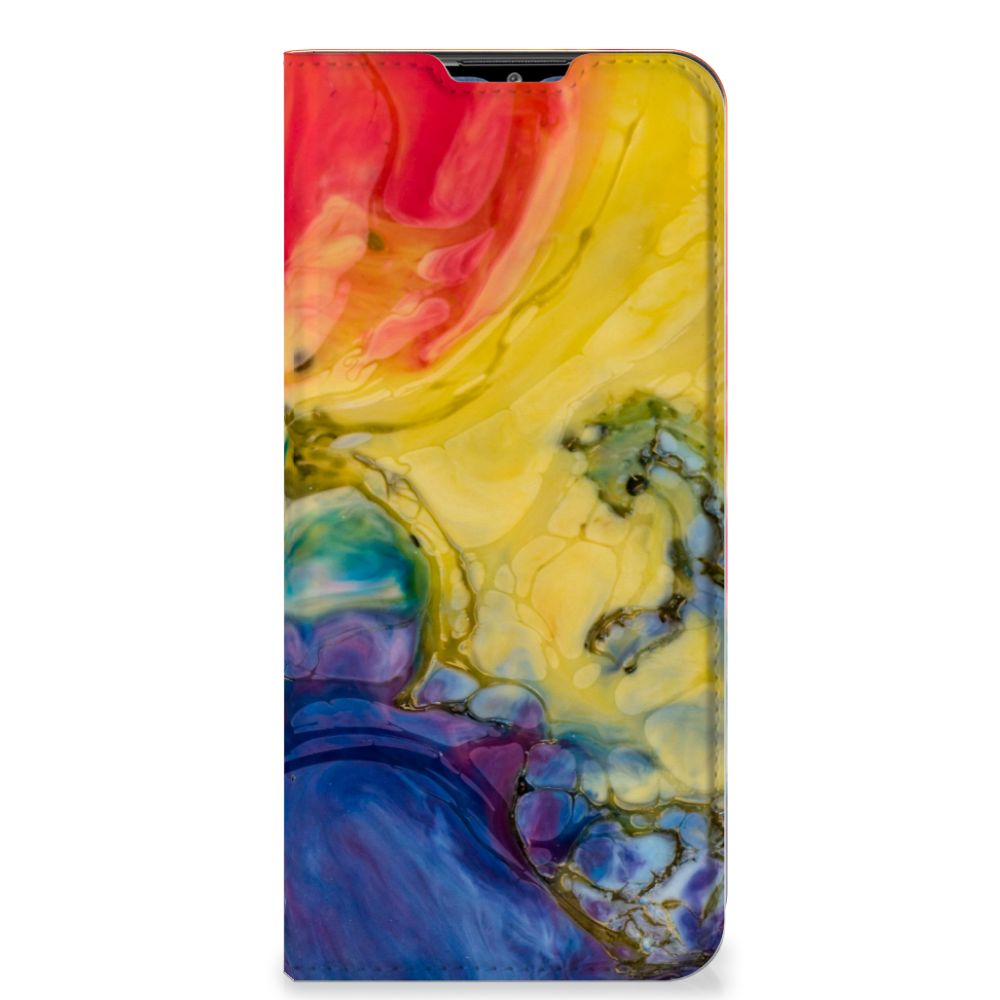 Bookcase Samsung Galaxy M02s | A02s Watercolor Dark