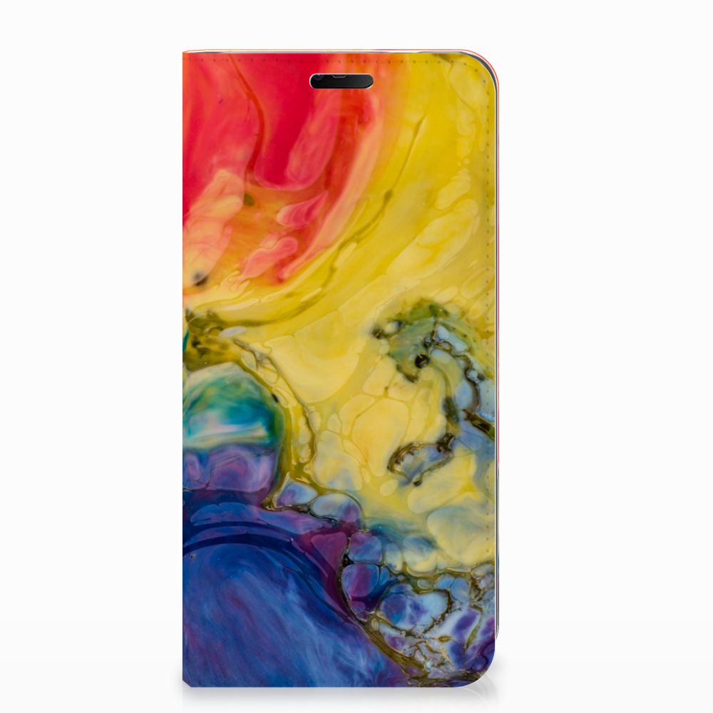 Bookcase Nokia 7.1 (2018) Watercolor Dark