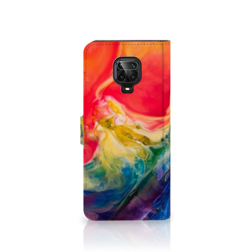 Hoesje Xiaomi Redmi Note 9 Pro | Note 9S Watercolor Dark