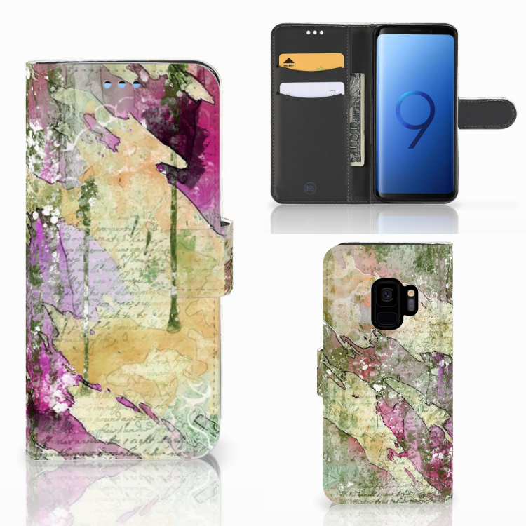 Hoesje Samsung Galaxy S9 Letter Painting