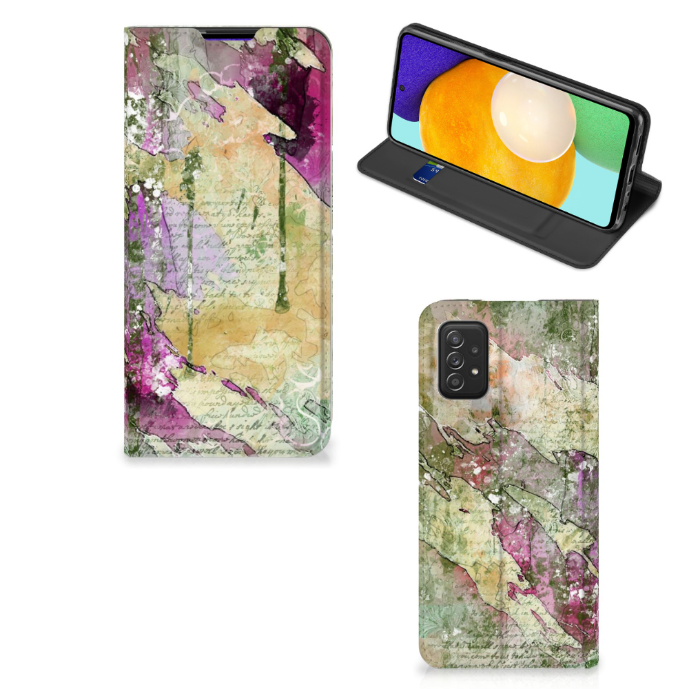 Bookcase Samsung Galaxy A03s Letter Painting