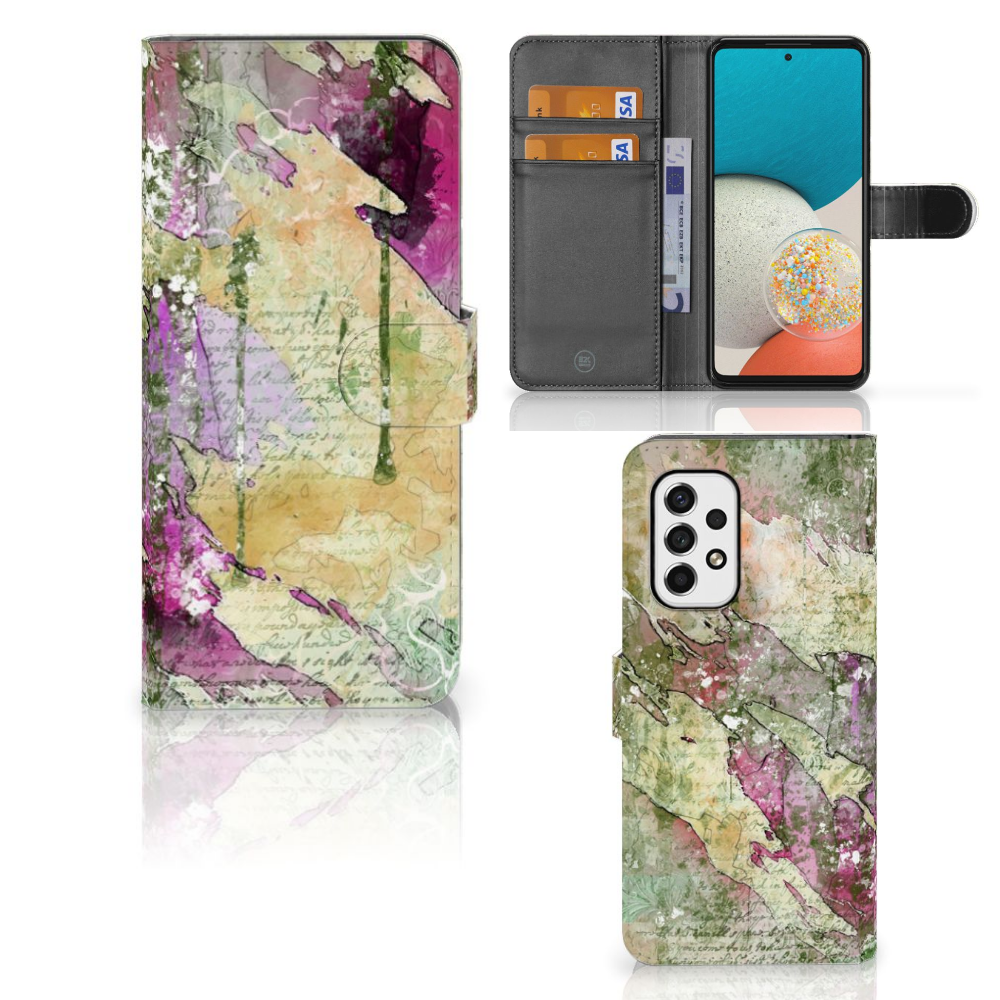 Hoesje Samsung Galaxy A53 Letter Painting