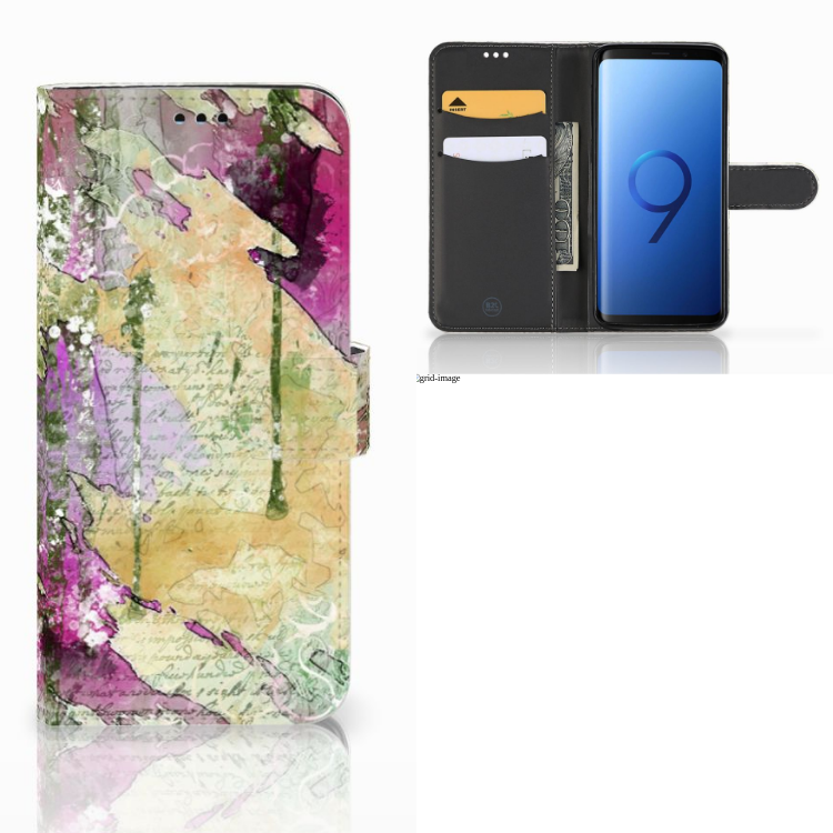 Hoesje Samsung Galaxy S9 Plus Letter Painting