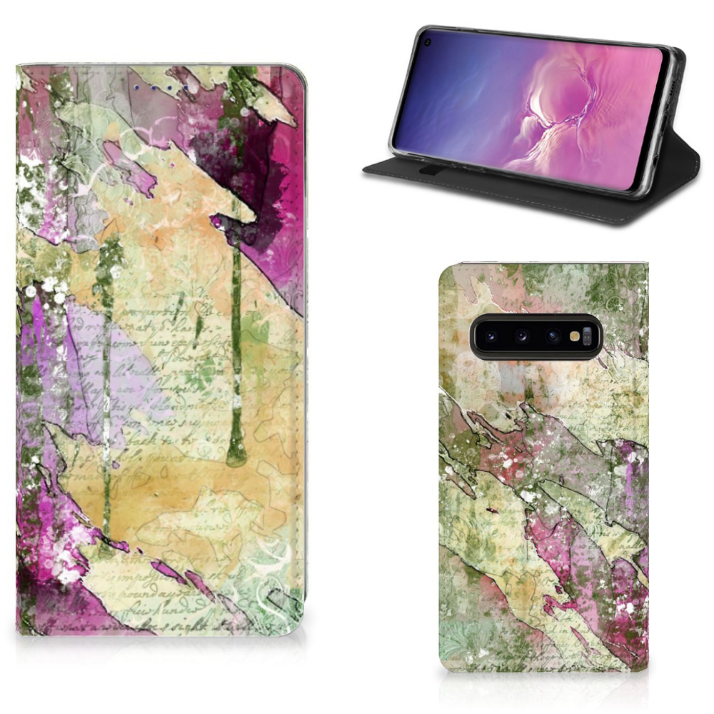 Bookcase Samsung Galaxy S10 Letter Painting