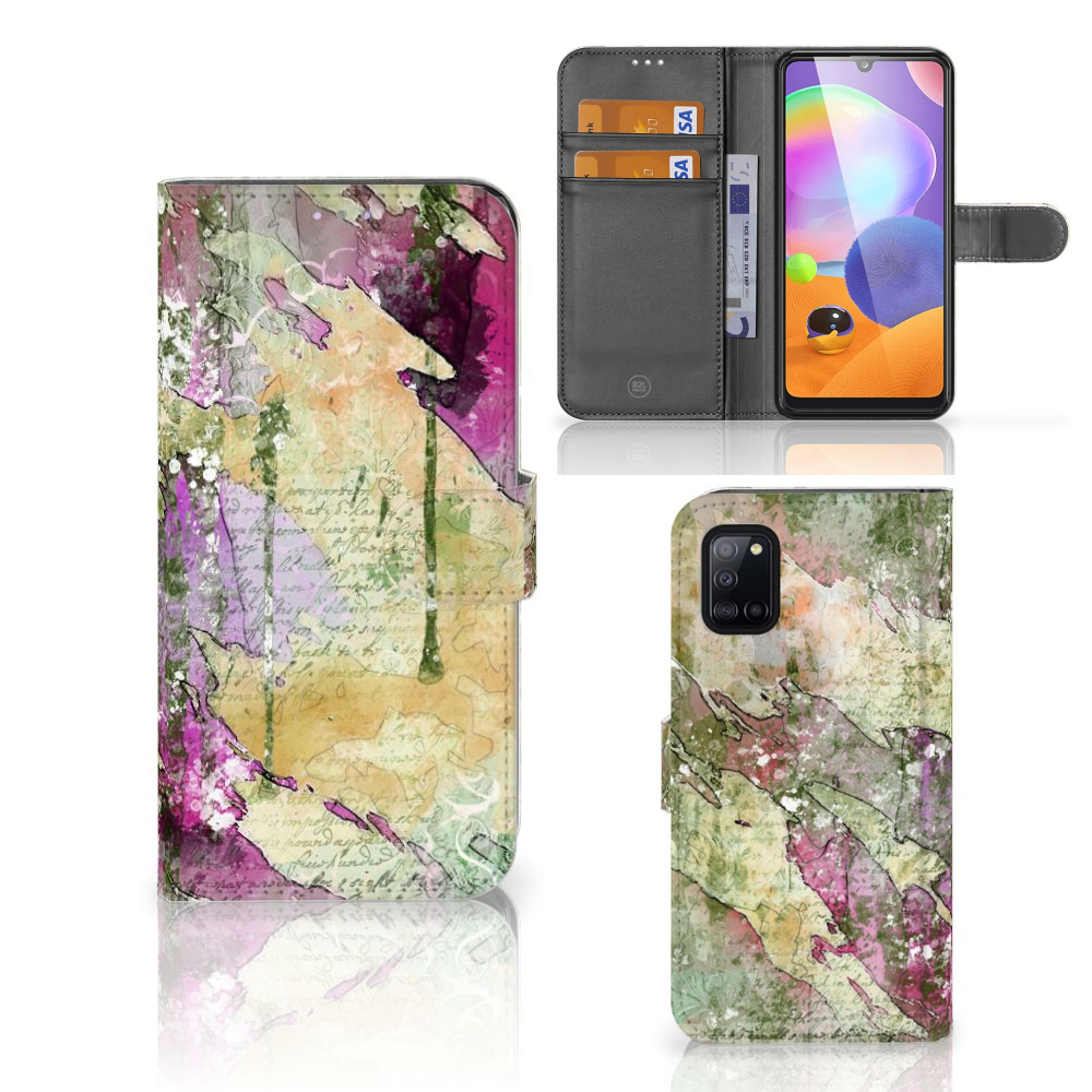 Hoesje Samsung Galaxy A31 Letter Painting