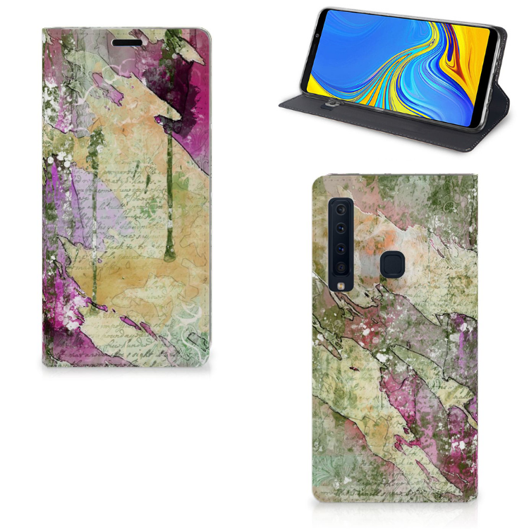 Bookcase Samsung Galaxy A9 (2018) Letter Painting