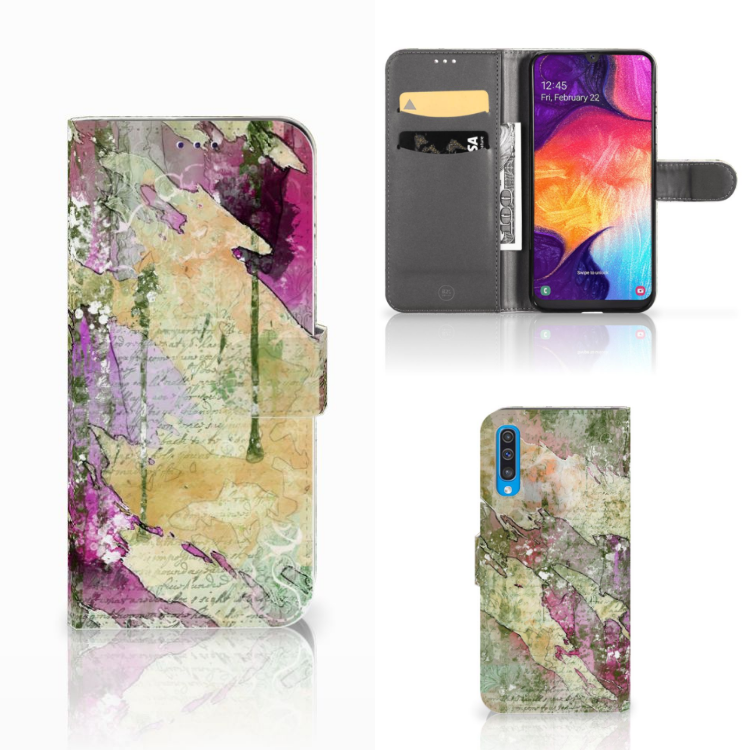 Hoesje Samsung Galaxy A50 Letter Painting
