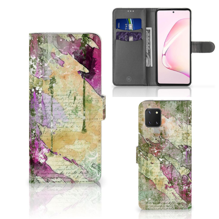 Hoesje Samsung Note 10 Lite Letter Painting