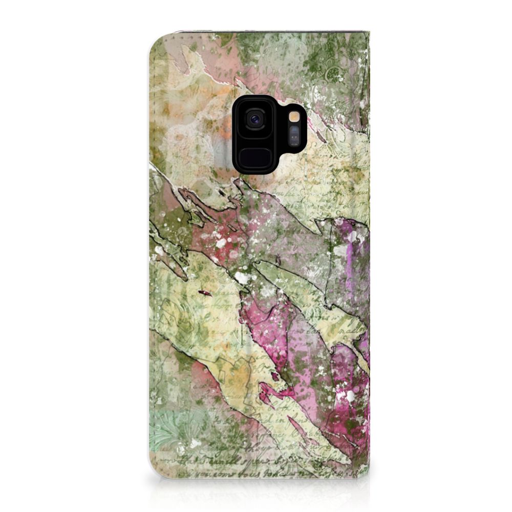 Bookcase Samsung Galaxy S9 Letter Painting