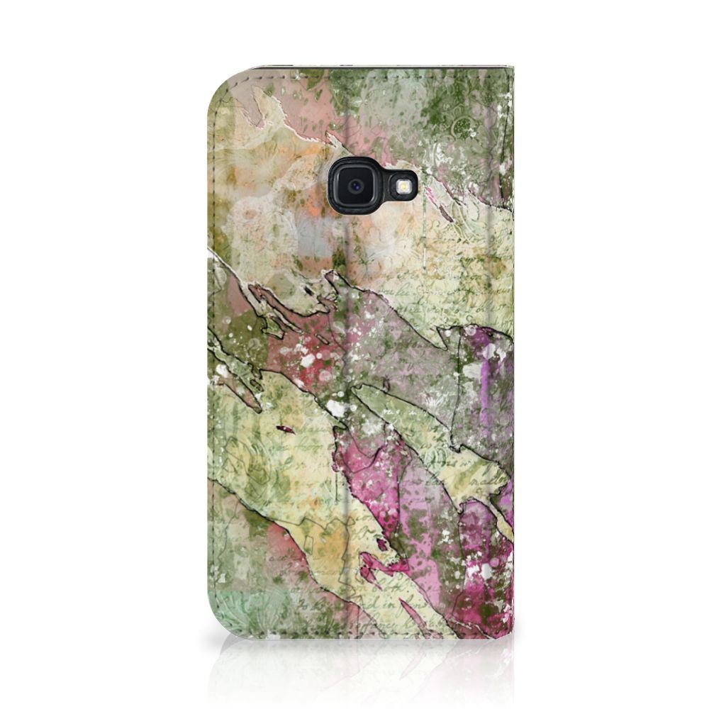Bookcase Samsung Galaxy Xcover 4s Letter Painting