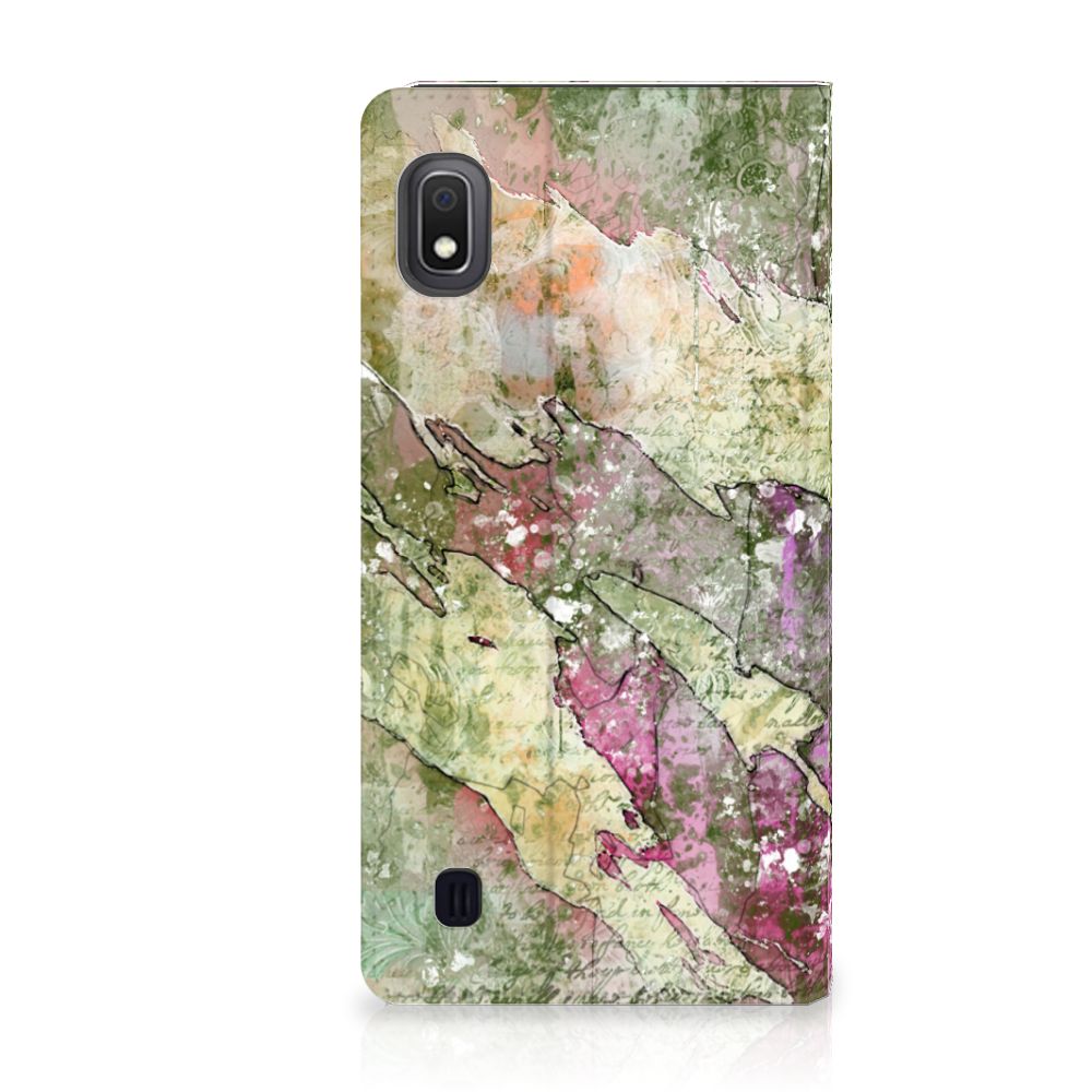 Bookcase Samsung Galaxy A10 Letter Painting