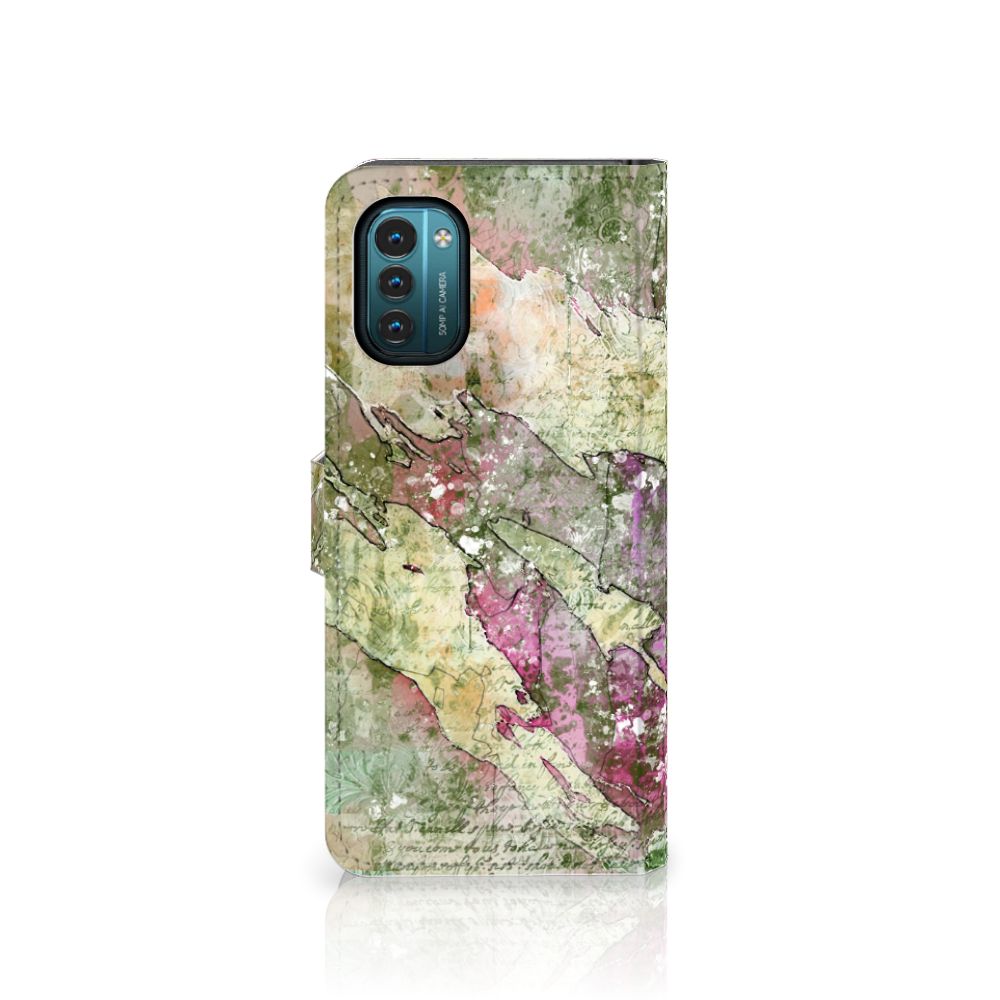 Hoesje Nokia G11 | G21 Letter Painting