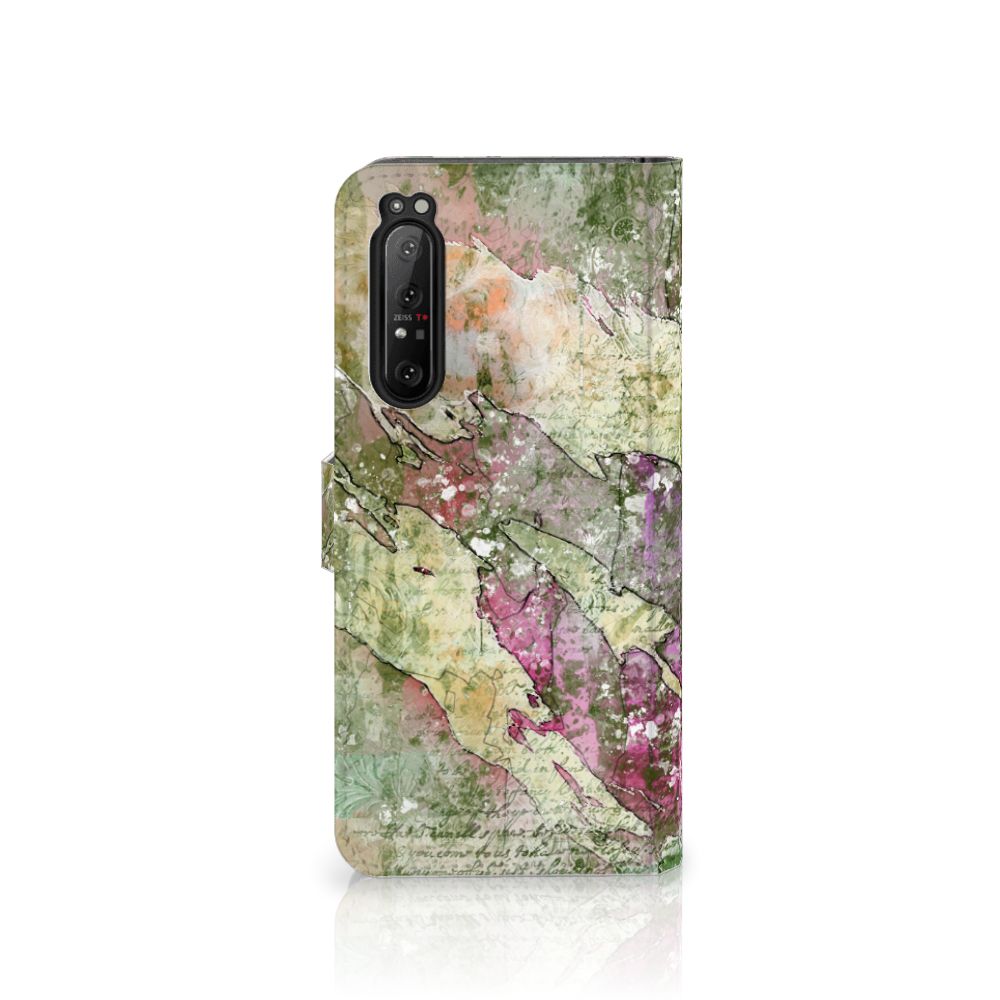 Hoesje Sony Xperia 1 II Letter Painting