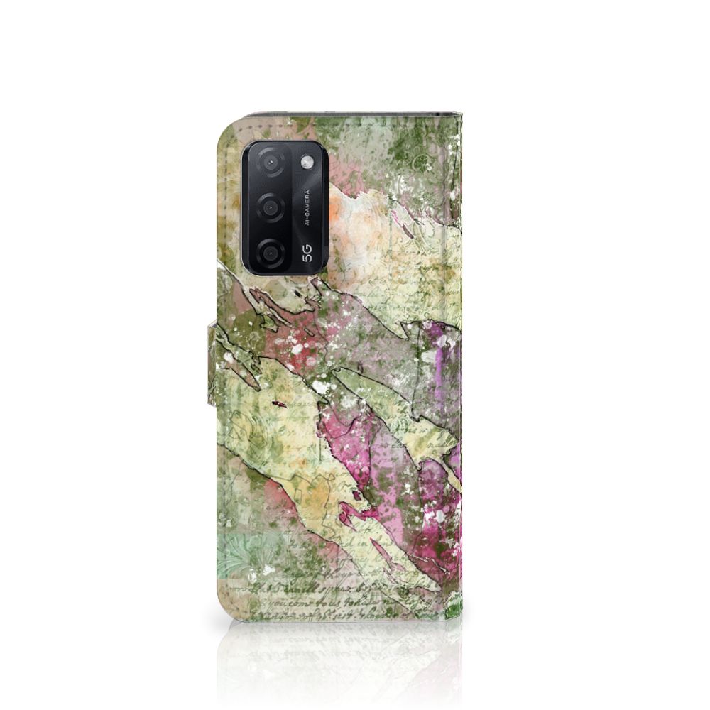 Hoesje OPPO A16/A16s/A54s Letter Painting