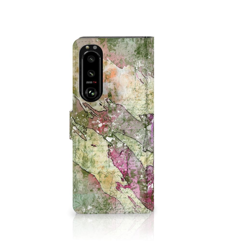 Hoesje Sony Xperia 5III Letter Painting