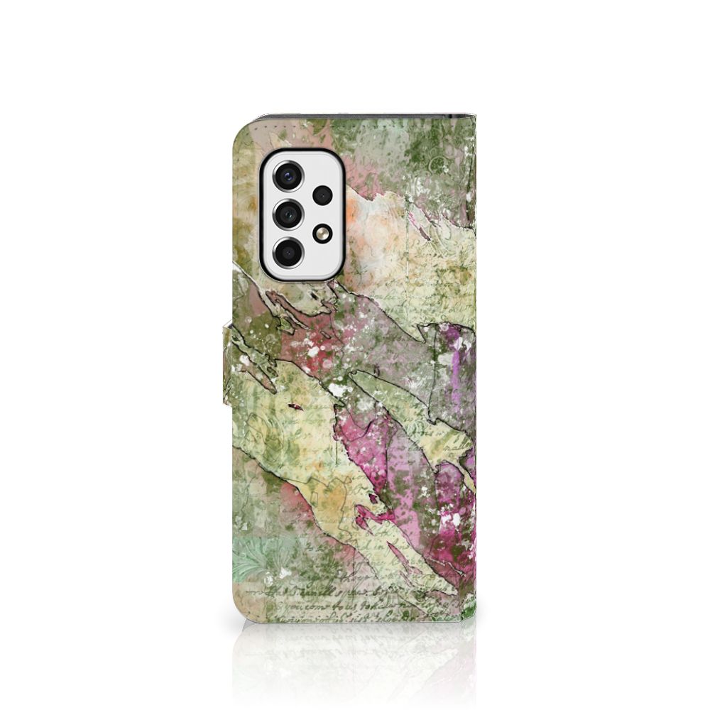 Hoesje Samsung Galaxy A53 Letter Painting