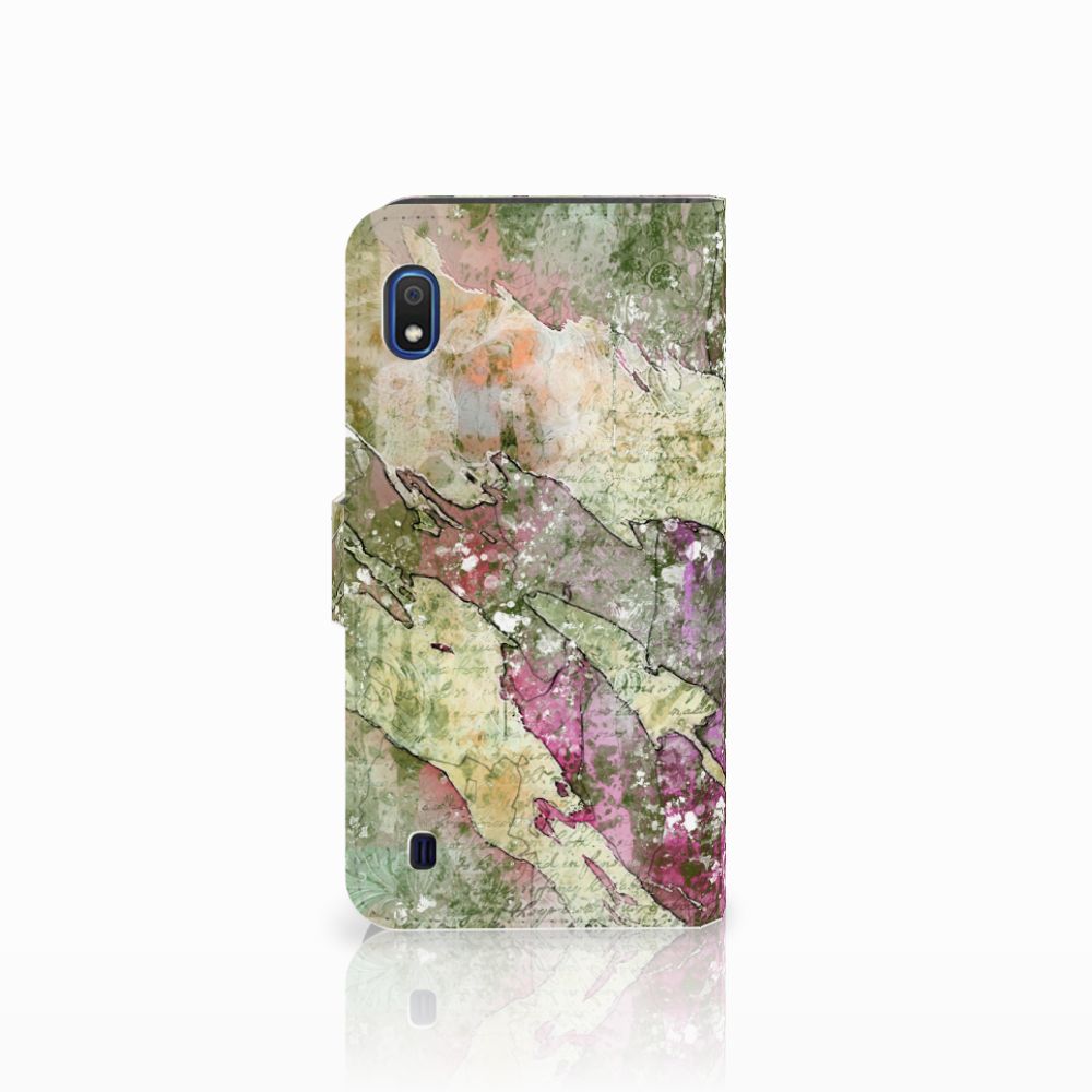 Hoesje Samsung Galaxy A10 Letter Painting