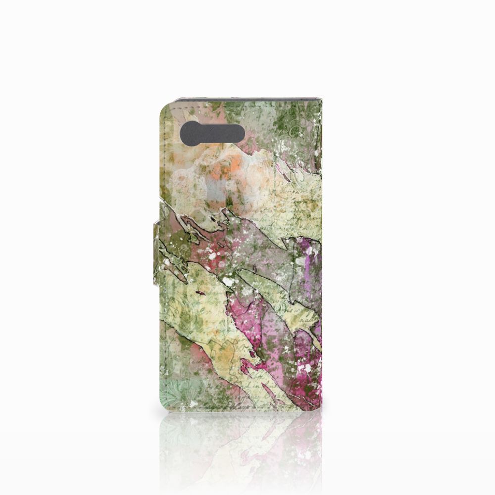 Hoesje Sony Xperia X Compact Letter Painting