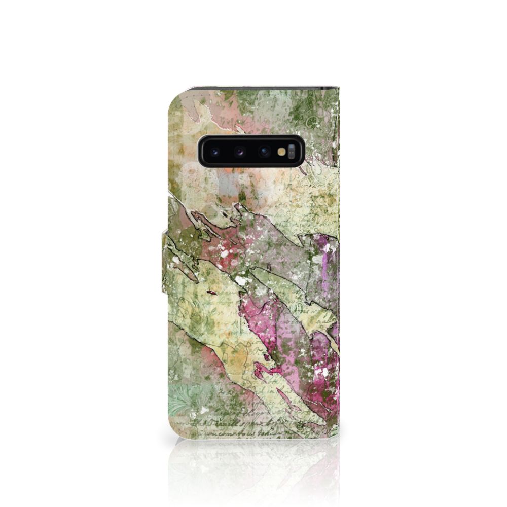 Hoesje Samsung Galaxy S10 Letter Painting