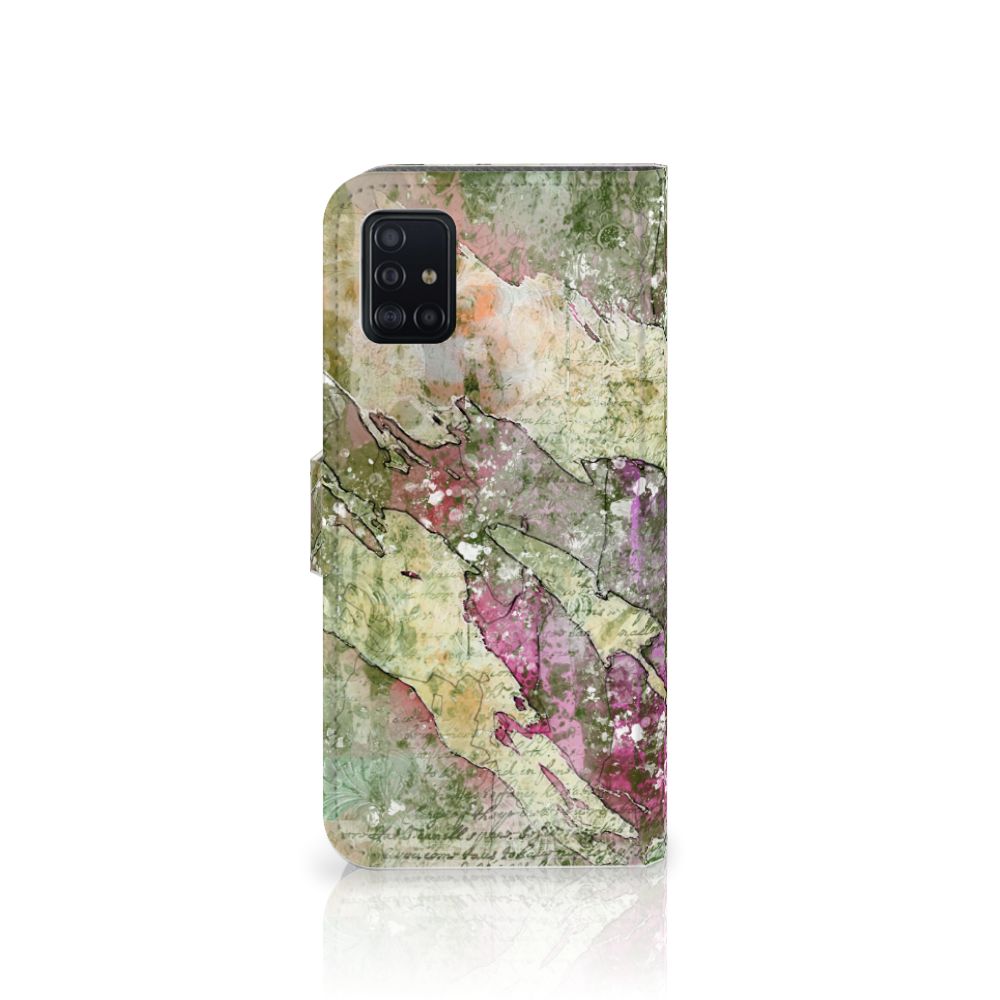 Hoesje Samsung Galaxy A51 Letter Painting