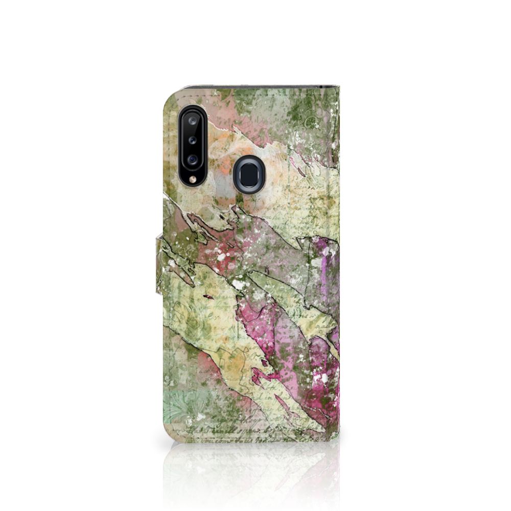Hoesje Samsung Galaxy A20s Letter Painting