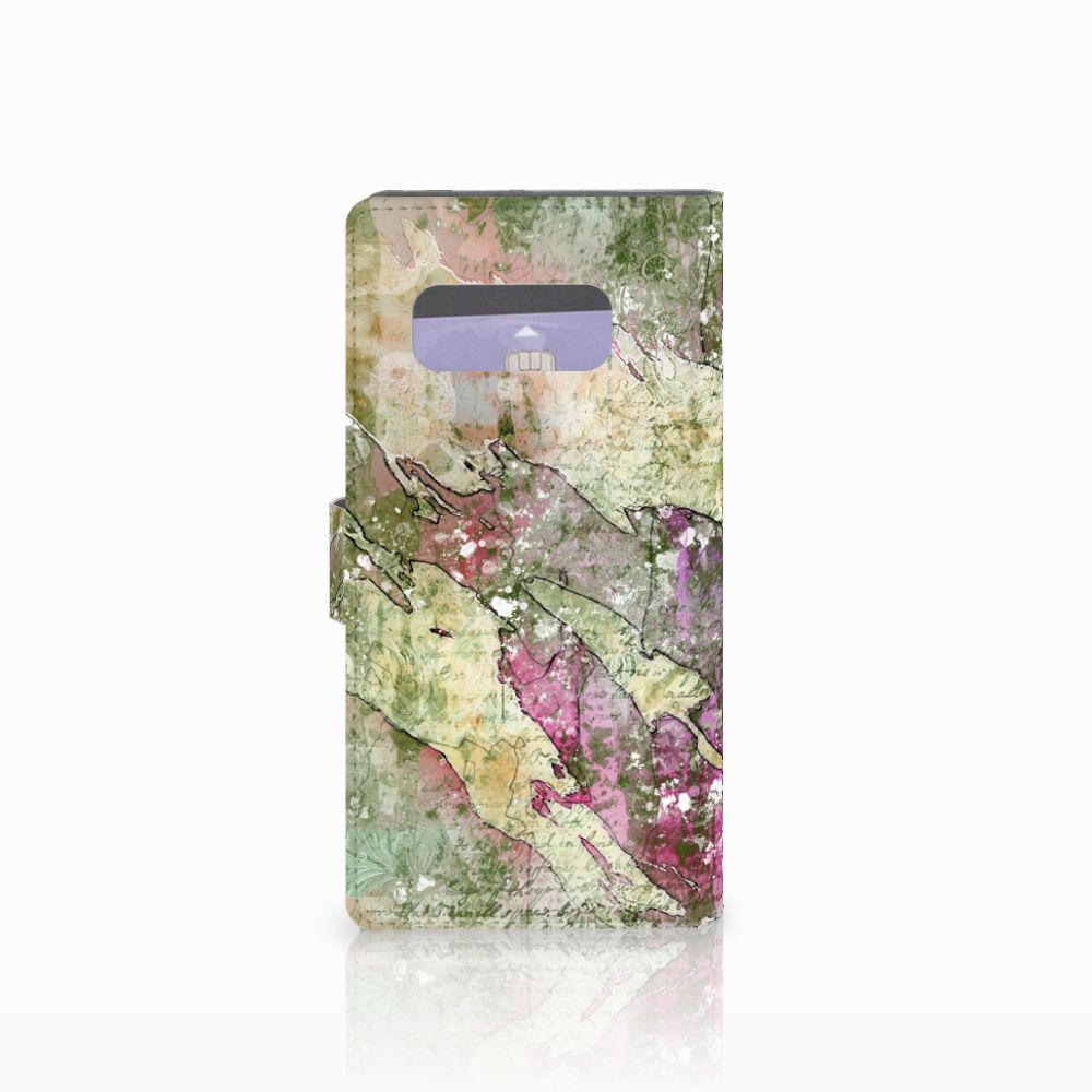 Hoesje Samsung Galaxy Note 8 Letter Painting