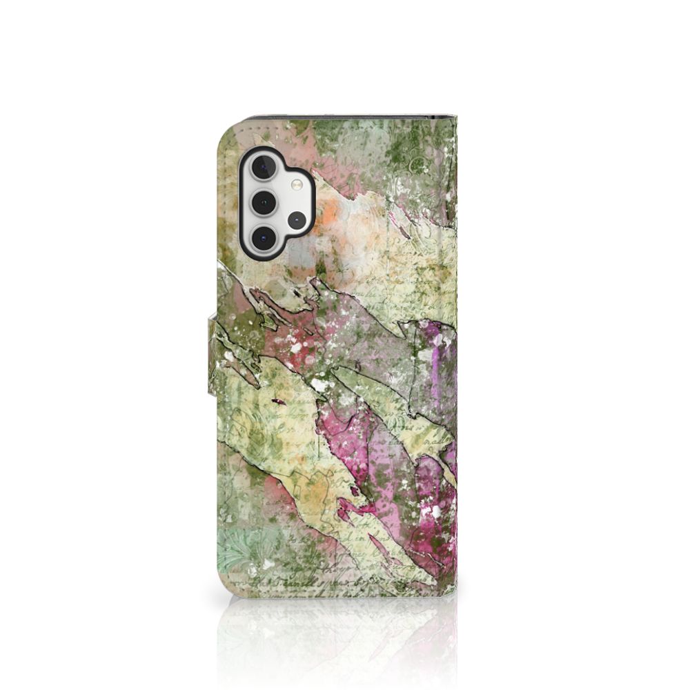 Hoesje Samsung Galaxy A32 5G Letter Painting