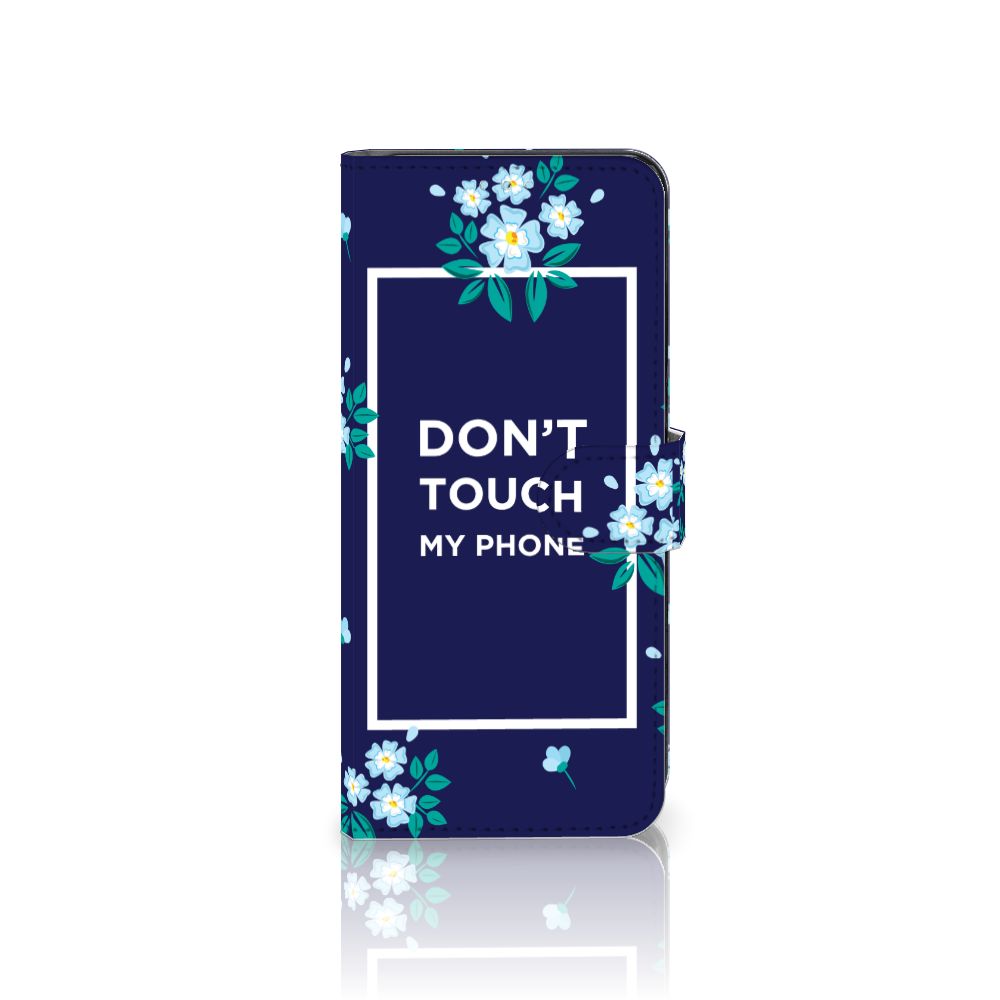 Xiaomi Redmi Note 11/11S Portemonnee Hoesje Flowers Blue DTMP