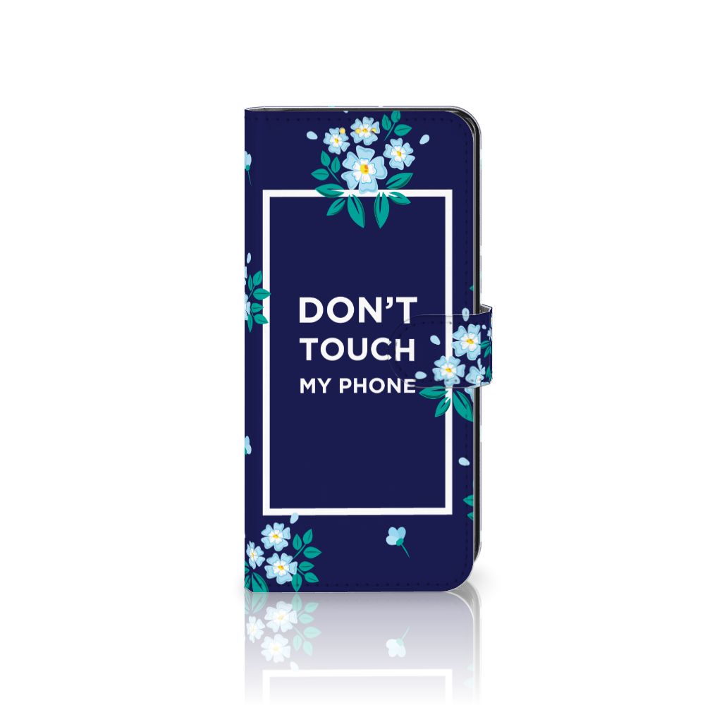 Xiaomi Poco X3 | Poco X3 Pro Portemonnee Hoesje Flowers Blue DTMP