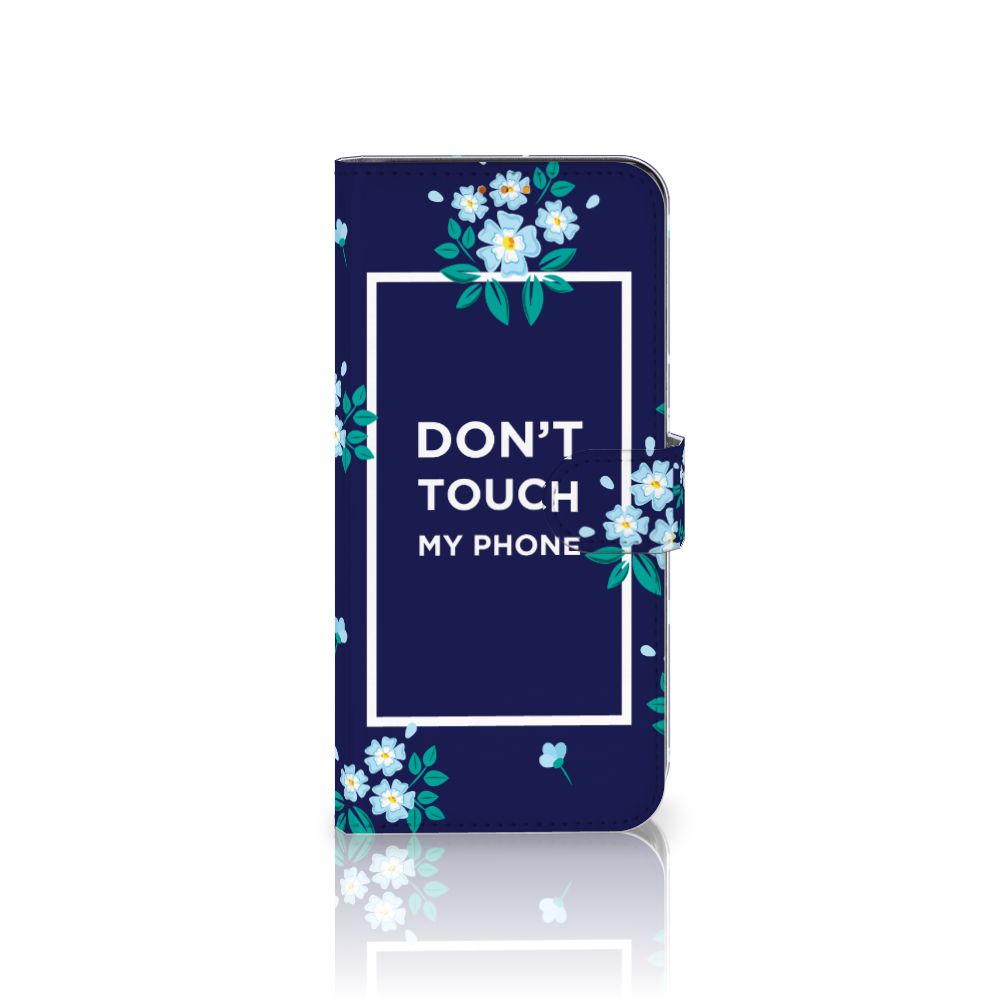 Poco F3 | Xiaomi Mi 11i Portemonnee Hoesje Flowers Blue DTMP