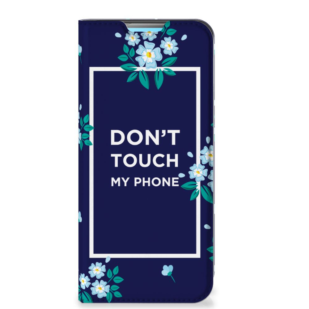Xiaomi Redmi 10 Design Case Flowers Blue DTMP