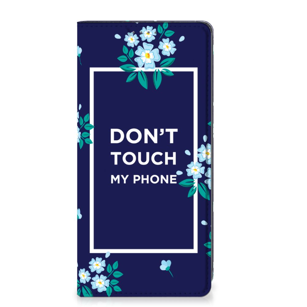 OnePlus Nord CE 2 Lite 5G Design Case Flowers Blue DTMP