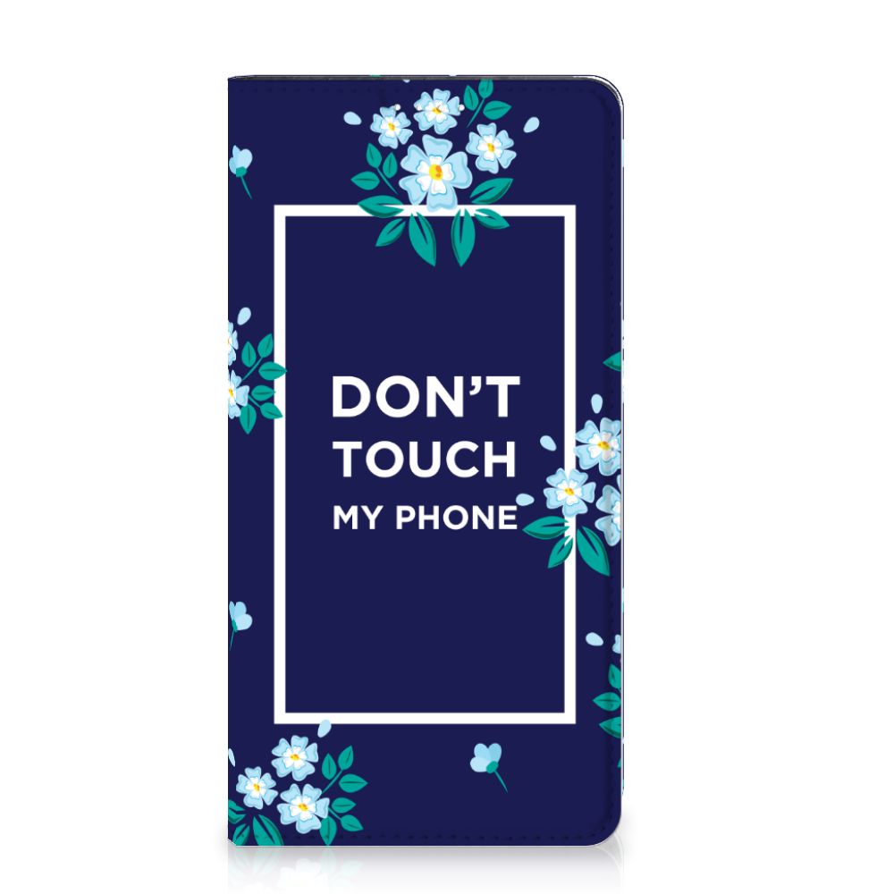 Samsung Galaxy A54 Design Case Flowers Blue DTMP
