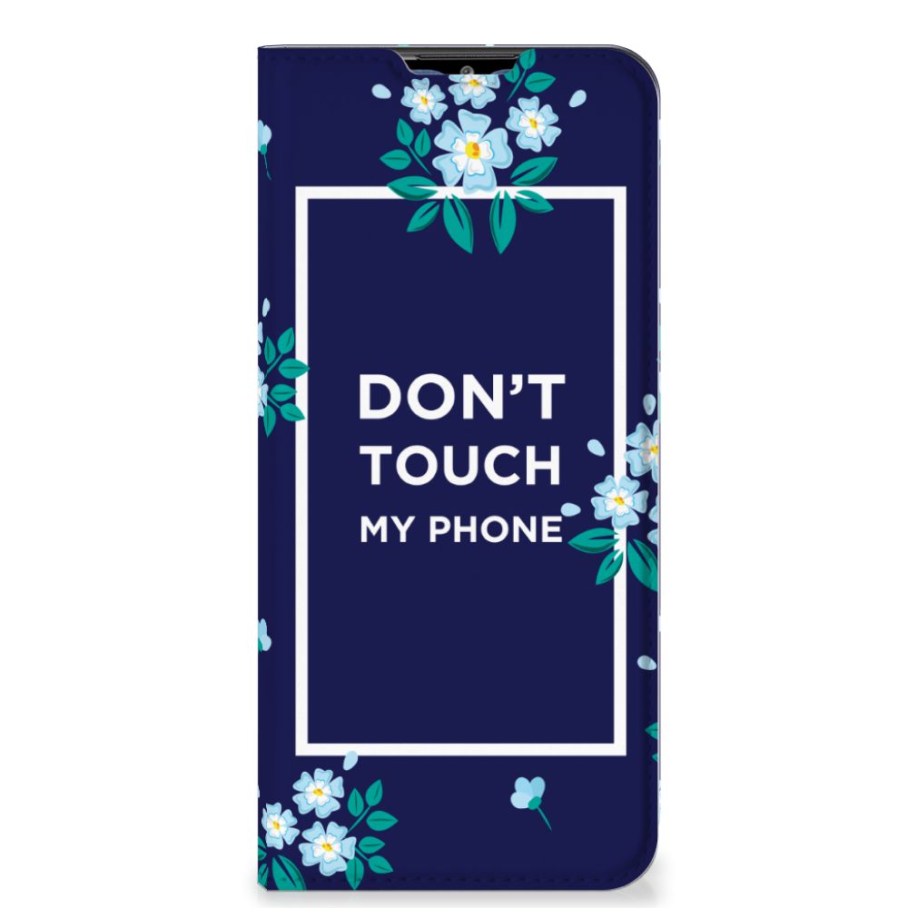 Samsung Galaxy M02s | A02s Design Case Flowers Blue DTMP