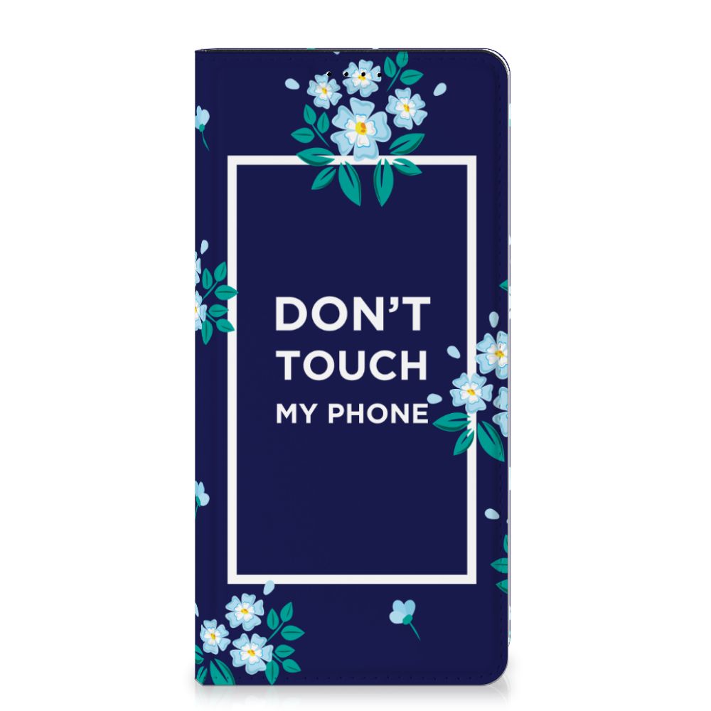 Samsung Galaxy A15 Design Case Flowers Blue DTMP
