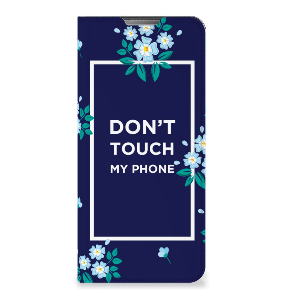 OnePlus Nord Design Case Flowers Blue DTMP