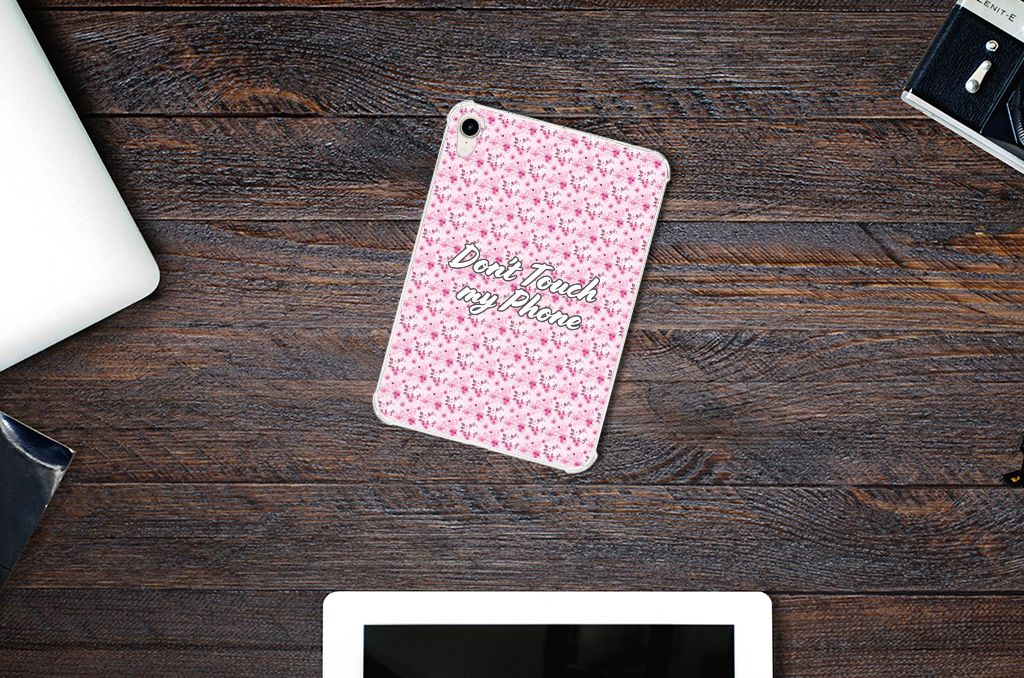 Apple iPad mini 6 (2021) Print Case Flowers Pink DTMP
