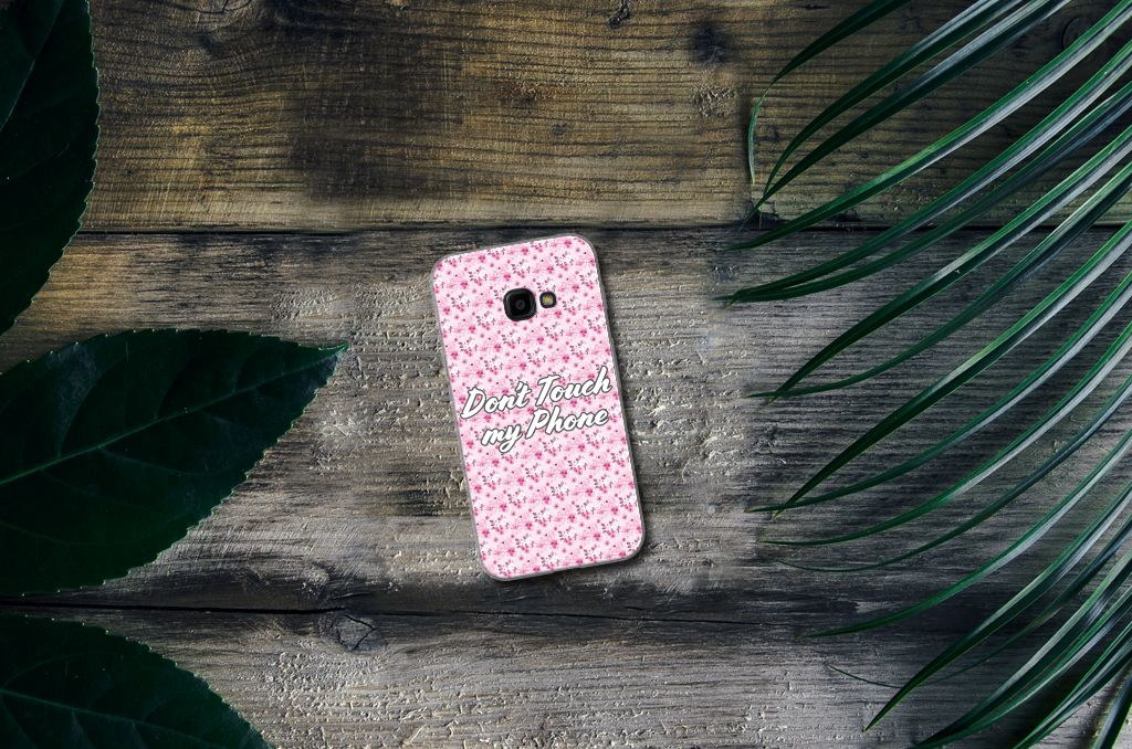 Samsung Galaxy Xcover 4 | Xcover 4s Silicone-hoesje Flowers Pink DTMP