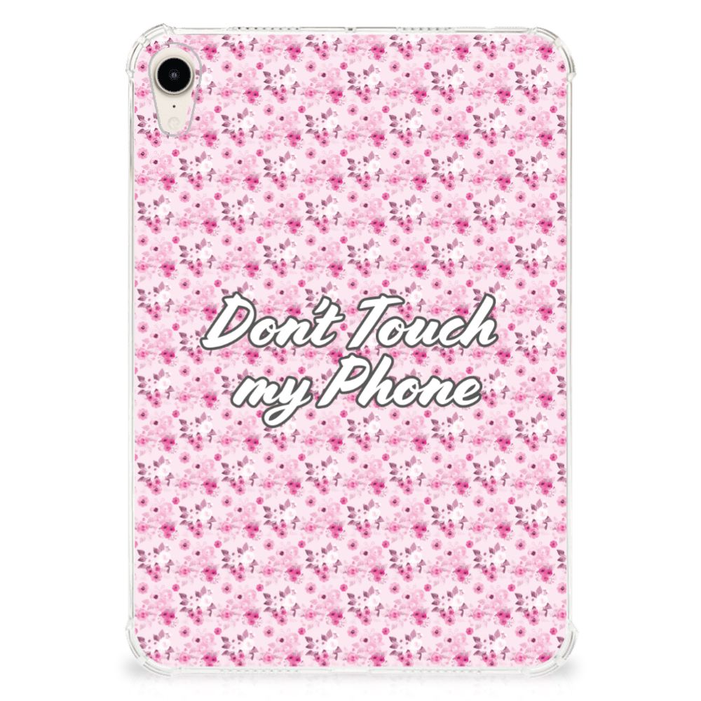 Apple iPad mini 6 (2021) Print Case Flowers Pink DTMP
