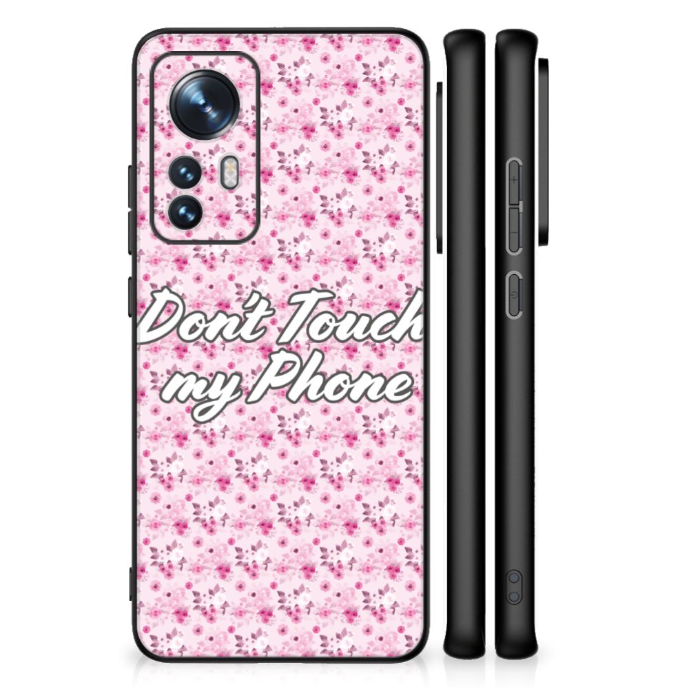 Xiaomi 12 | 12X Telefoon Hoesje Flowers Pink DTMP