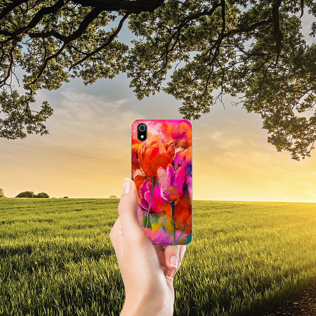 Hoesje maken Xiaomi Redmi 7A Tulips