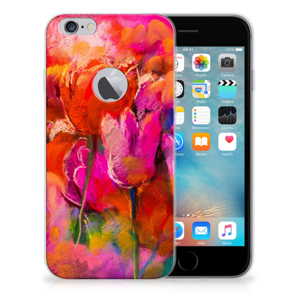 Apple iPhone 6 Plus | 6s Plus TPU Hoesje Design Tulips