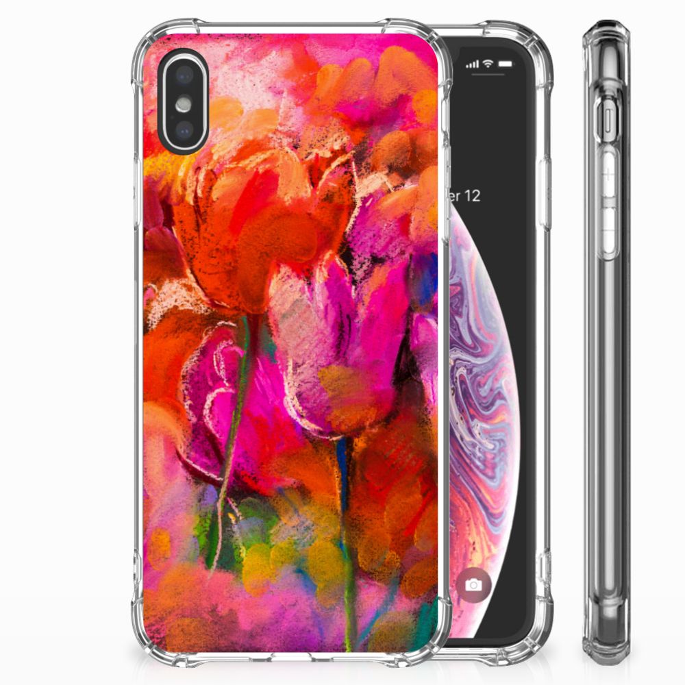 Back Cover Apple iPhone Xs Max Tulips