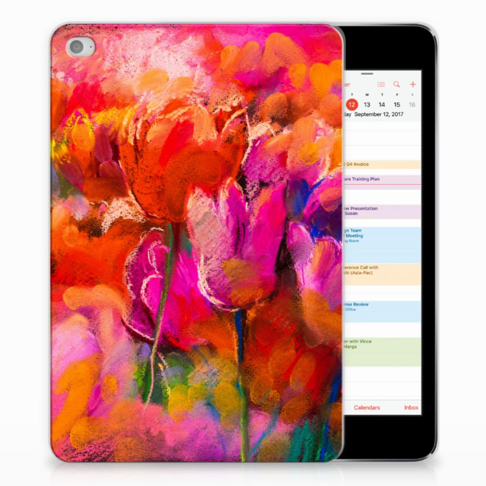 Apple iPad Mini 4 Tablethoesje Design Tulips