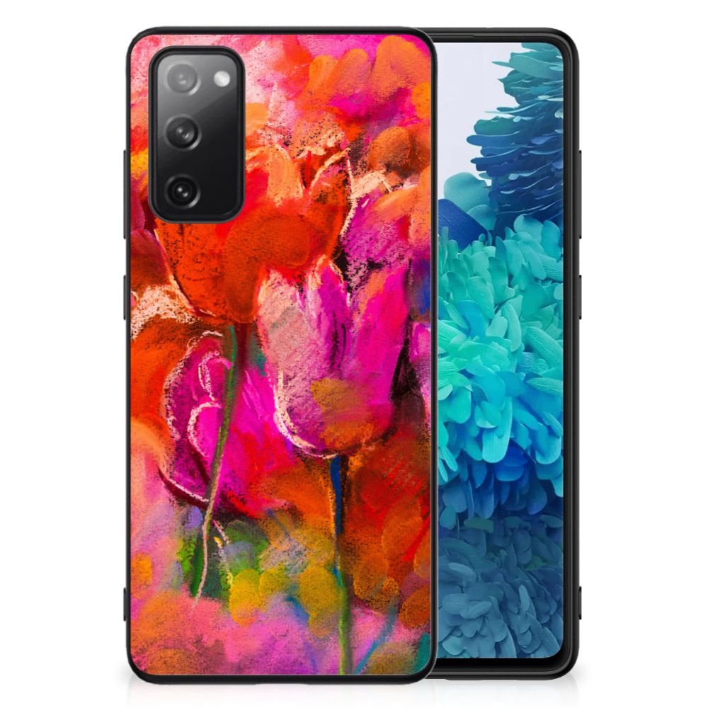 Kleurrijke Telefoonhoesje Samsung Galaxy S20 FE Tulips