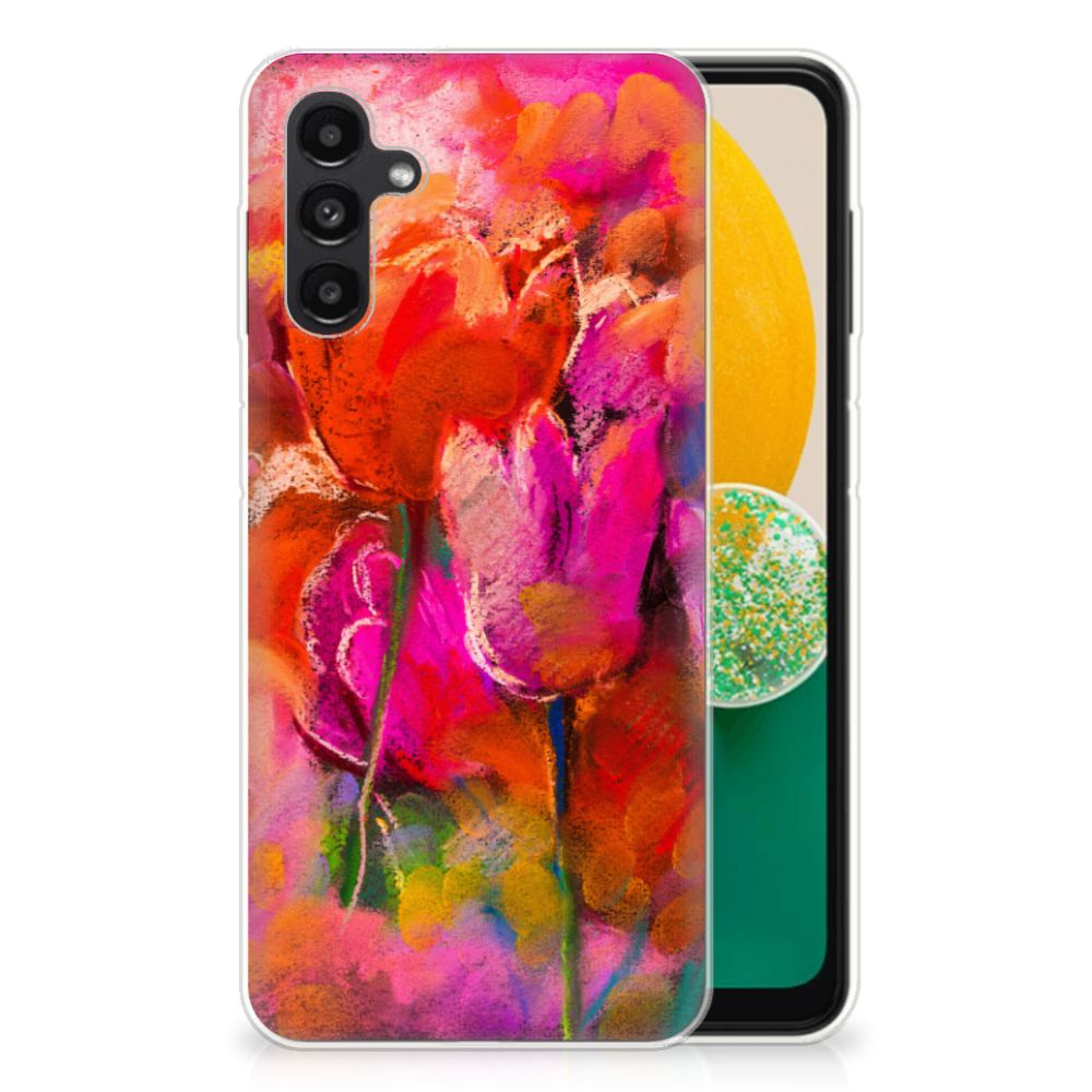 Hoesje maken Samsung Galaxy A13 | A04s Tulips