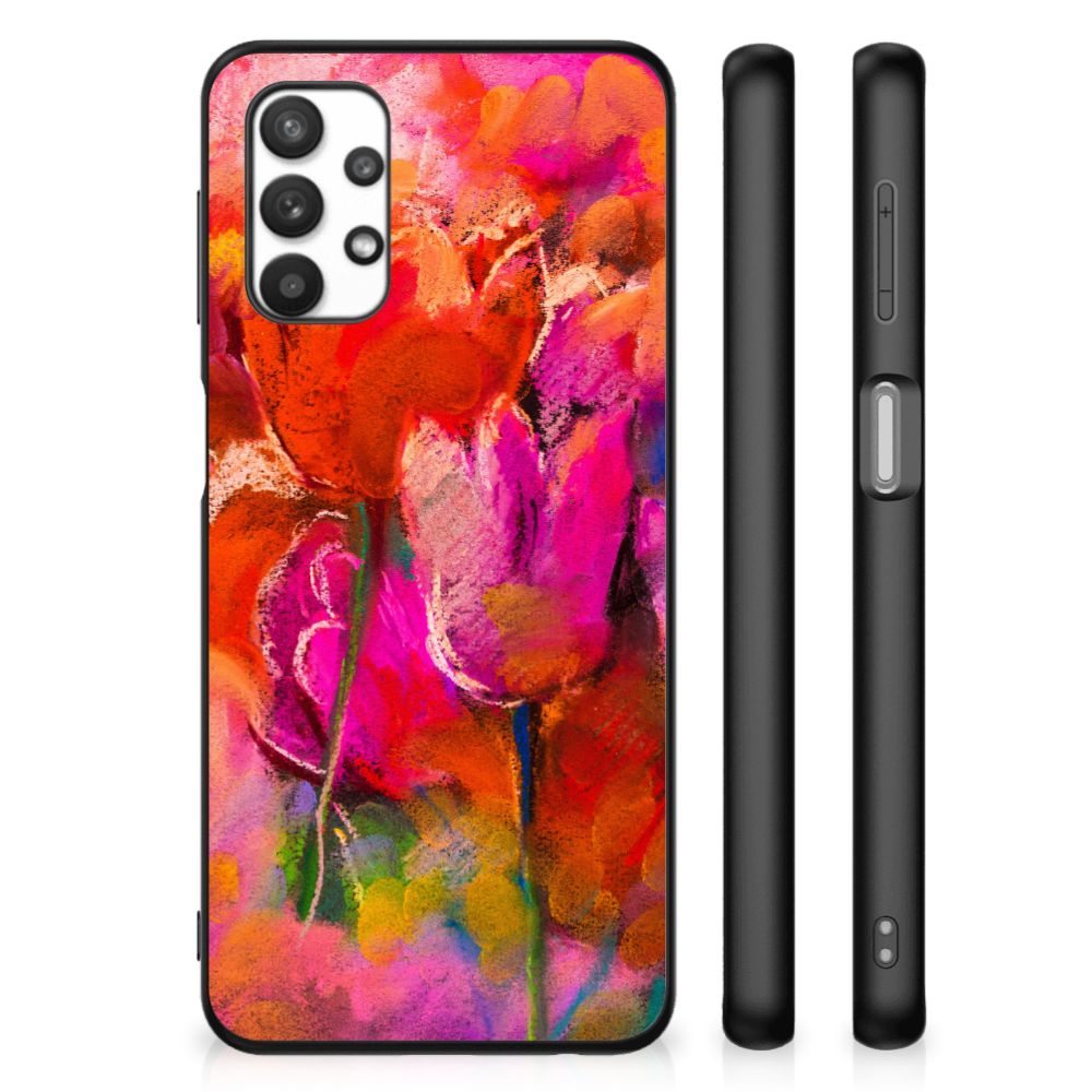 Kleurrijke Telefoonhoesje Samsung Galaxy A32 5G Tulips