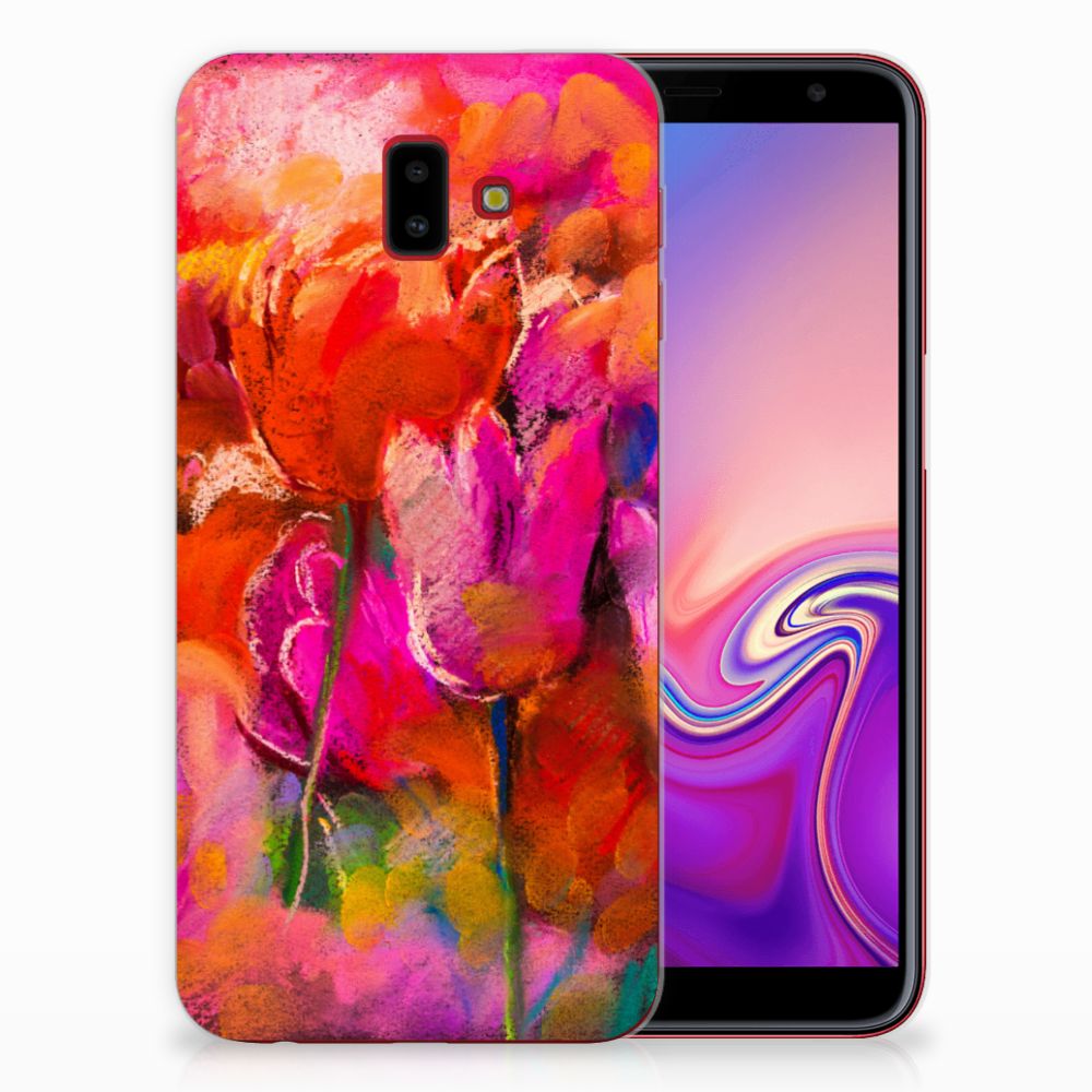 Hoesje maken Samsung Galaxy J6 Plus (2018) Tulips