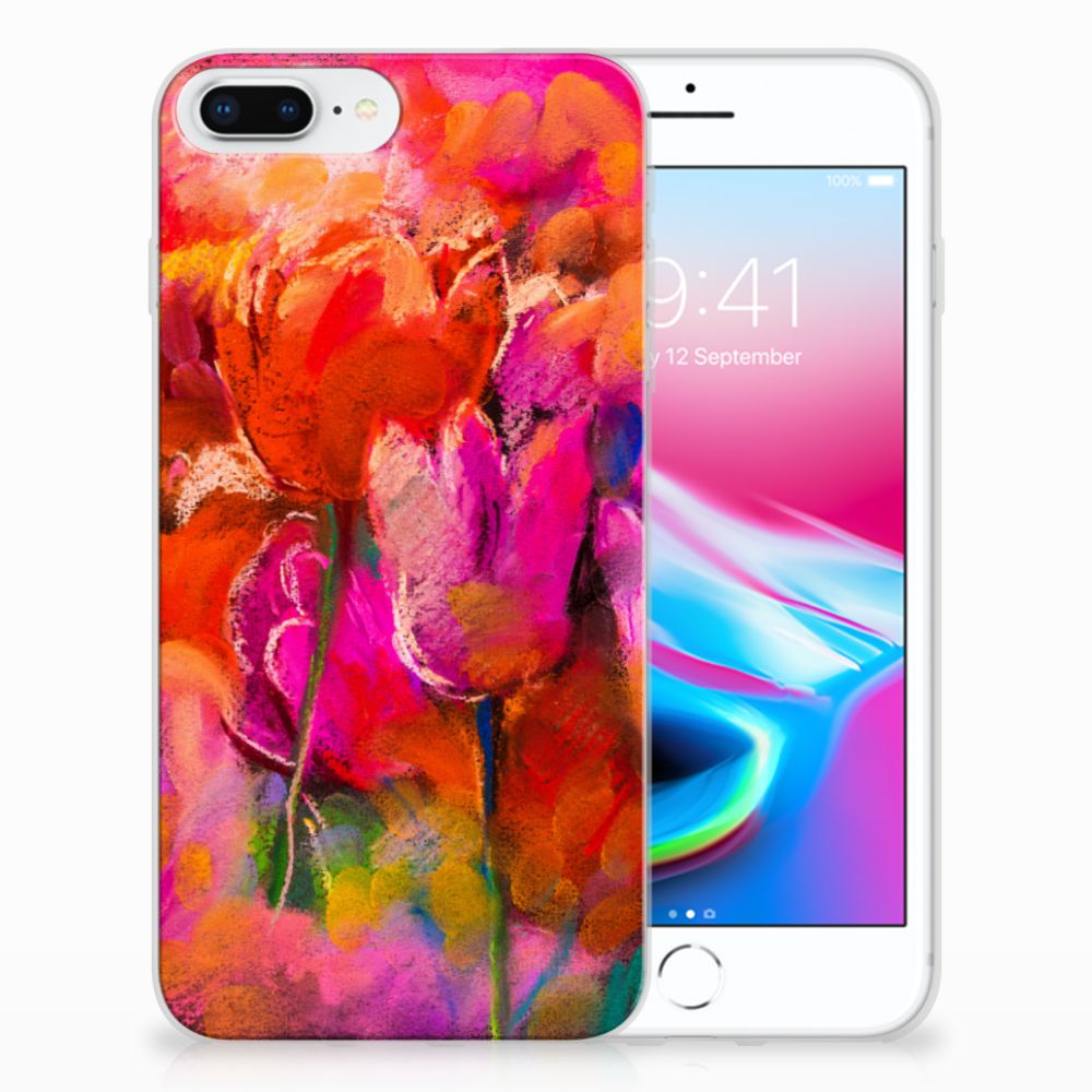 Hoesje maken Apple iPhone 7 Plus | 8 Plus Tulips